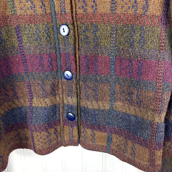 Millma Bolivia Button Up Sweater 100% Alpaca Size Small - Picture 3 of 6